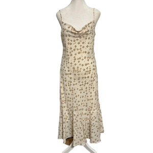 HEATHERLY Women’s/misses S scoop neck lined straight cut/flowy bottom dress